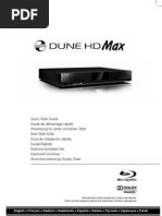 Dune HD Max Quick Start Guide