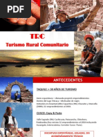 Turismo Rural Comunitario