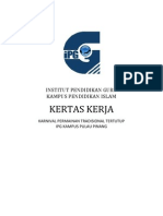 Kertas Kerja (Tarik Upih)