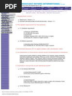 Installation Guide For Ecofresh International Software Version 1.7.1 MS-270 (ARI), SG-250 (ARI), SG-200 (Eurovent)