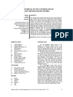 Liquid Metal Flow Control BY DC Electromagnetic Pumps: E. M. Borges, F. A. Braz Filho, and L. N. F. Guimarães