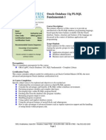 ORA11g101v1-Oracle Database 11g PL SQL Fundamentals I