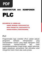 4a Arsitektur Dan Komponen PLC