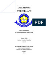 Case Report - Atresia Ani