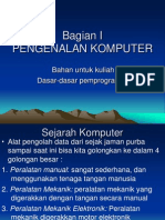 I. Pengenalan Komputer