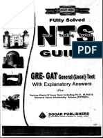 NTS GAT (General) GUIDE BOOK by DOGAR PUBLISHER PDF