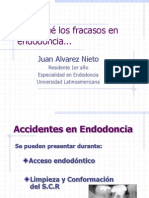 Accidentes en Endodoncia