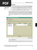 CAESAR II - User's Guide Building Static Load Cases