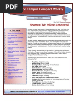 3-22-13 New York Campus Compact Weekly