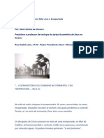 As Cinco Táticas de Como Lidar Com A Tempestade