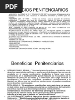 Beneficios Penitenciarios