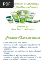 A Presentation On Himalaya Herbal Products