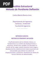 Clase 06 - Método Pendiente-Deflexión