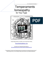 Four Temperaments Homeopathy Ayurveda