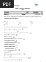 Teste Psicologia Da Velhice