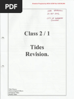 Tide Revision-MCA OOW Unlimited Course Notes-Nuri KAYACAN