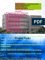 Calculation of Central Air Conditioning System (Using E20-II Carrier Software) Civil and Architecture Engineering Building