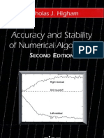 (Nicholas J. Higham) Accuracy and Stability of Num