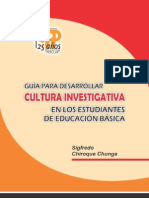 Cultura Investigativa