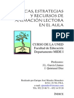 Técnicas, Estrategias y Recursos de Animación Lectora en El Aula PDF