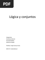 Lógica y Conjuntos