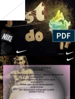 NIKE Presentation Slide Edit