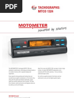 Tachograph EC-MTCO 1324