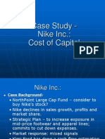 Analysis Slides-WACC Nike