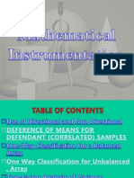 Group 4 (Analysis of Variance)