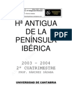 Historia Antigua de La Península Ibérica