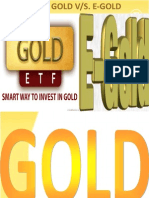 Etf Gold VS E-Gold