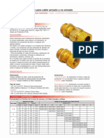 Prensacables Laton Ex'd Delga