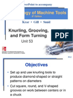 Knurling Grooving and Form Turning