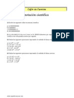 Ejercicios de Notacion Cientifica