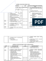 Jadwal Kegiatan Dinas Pagi