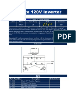 12V To 120V Inverter: Home Circuits Power Supply
