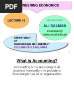 Engineering Economics: Ali Salman