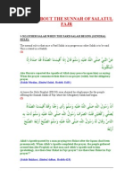 Sunnah Salah of Fajr