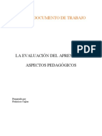 4 La Evaluación Del Desempeño Escolar