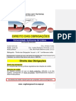 Direito Das Obrigações