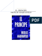 El Principe-Nicolás Maquiavelo