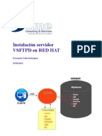 Documentación Instalación Vsftpd-Servidor