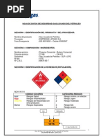 Hoja de Seguridad 2012