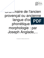 Grammaire Procençale PDF