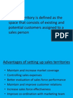 Sales Territory Management