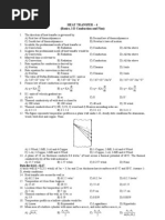 Heat Transfer Gate Questions