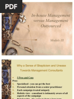 In House Management Versus Management Outsourced