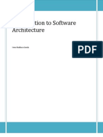 Introduction To Software Architecture