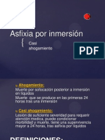 Asfixia Por Inmersión