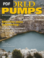 Neptuno Pumps® World Pumps Magazine - August 2012 - Water Management For Copper Mining